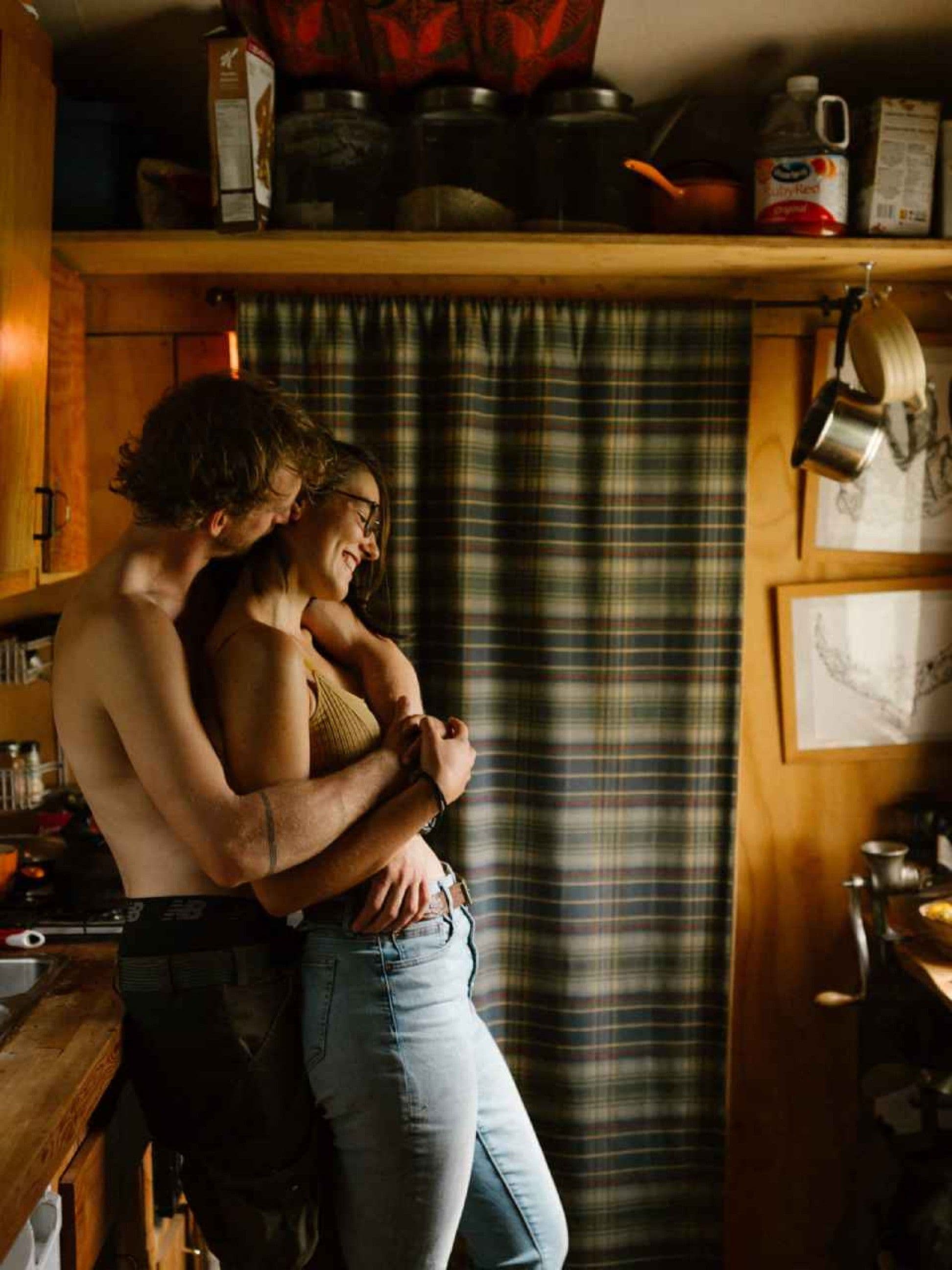 Couple on an RV by, Abigail Photography